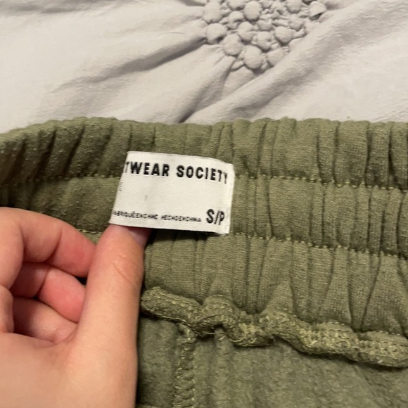 Olive Green Track Pants - Picture 4 of 4